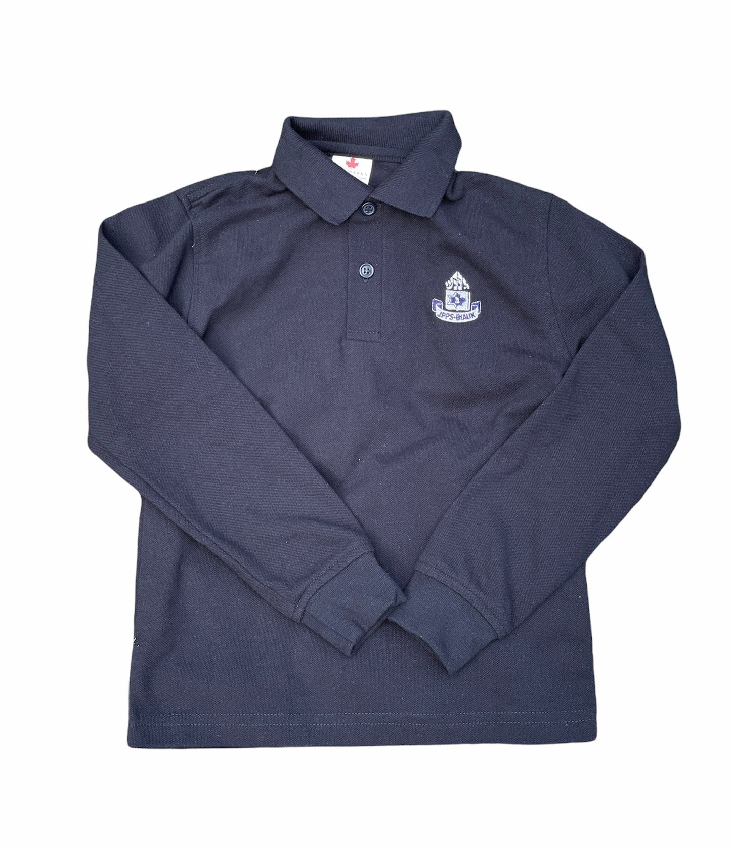 JPPS Navy Long Sleeve Polo
