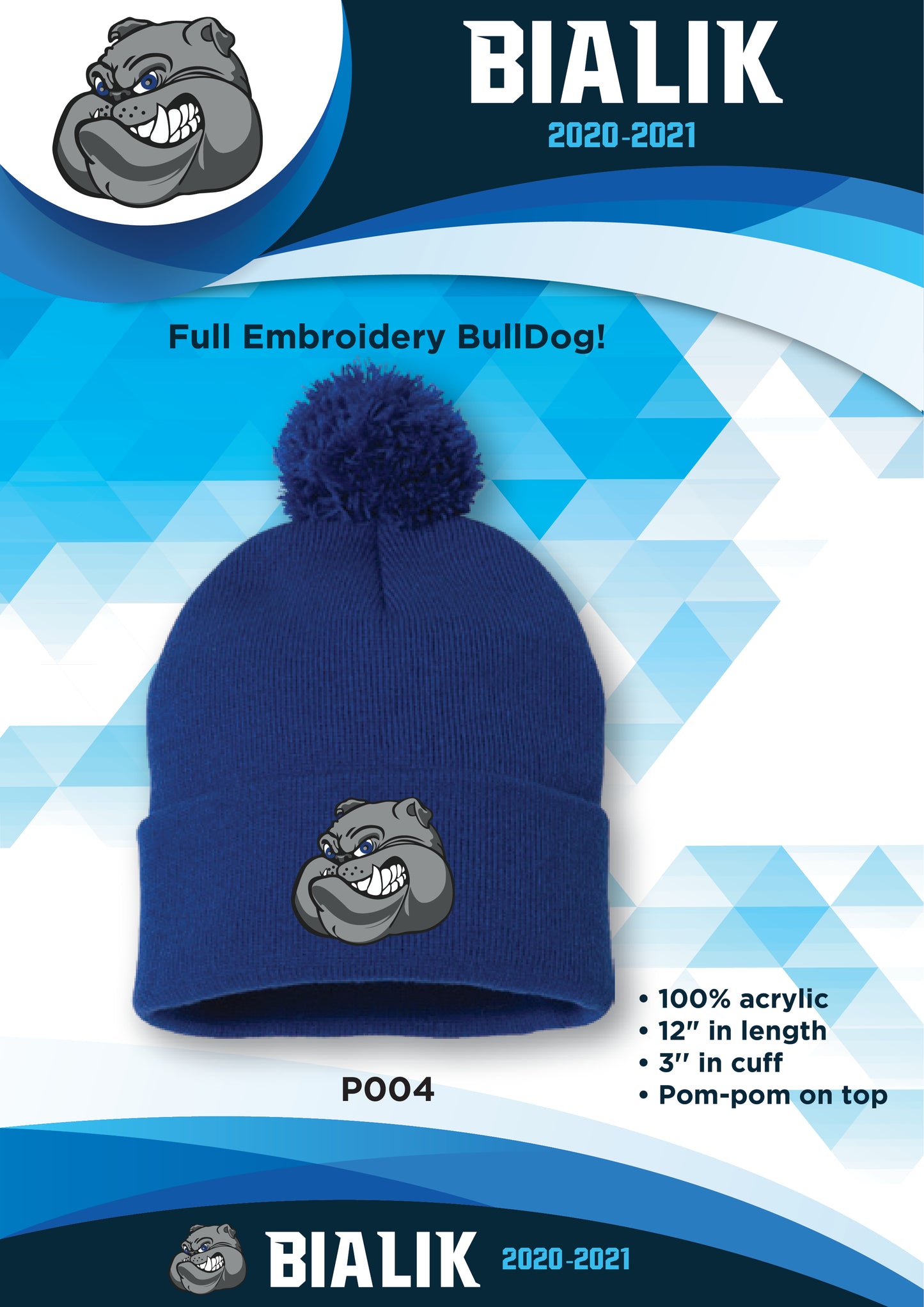 Bialik Bulldog Tuque