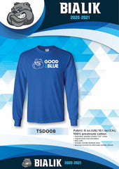 Bialik Good 2 Be Blue Long Sleeved T-Shirt