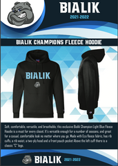 Black Bialik Champions Fleece Hoodie